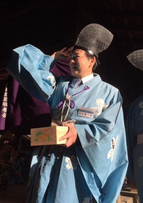 鎌倉宮および久木神社での節分祭に参加
