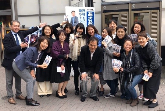 「所得を増やそう」街頭イベントを実施しました。